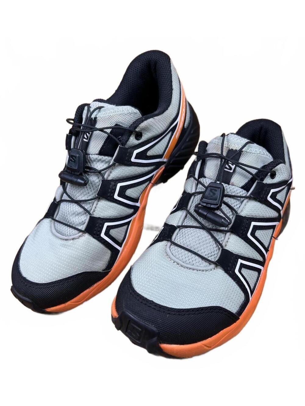 Salomon Speedcross Women’s Trail Running Shoes - Gray and Orange Size 5